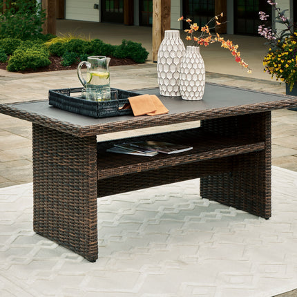 Brook Ranch - Brown - Rect Multi-use Table Signature Design by Ashley® 