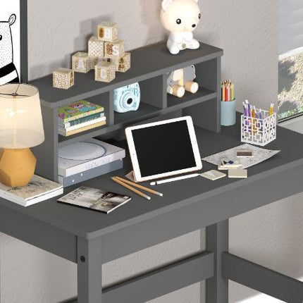 Logan - Writing Desk - Gray Finish ACME 