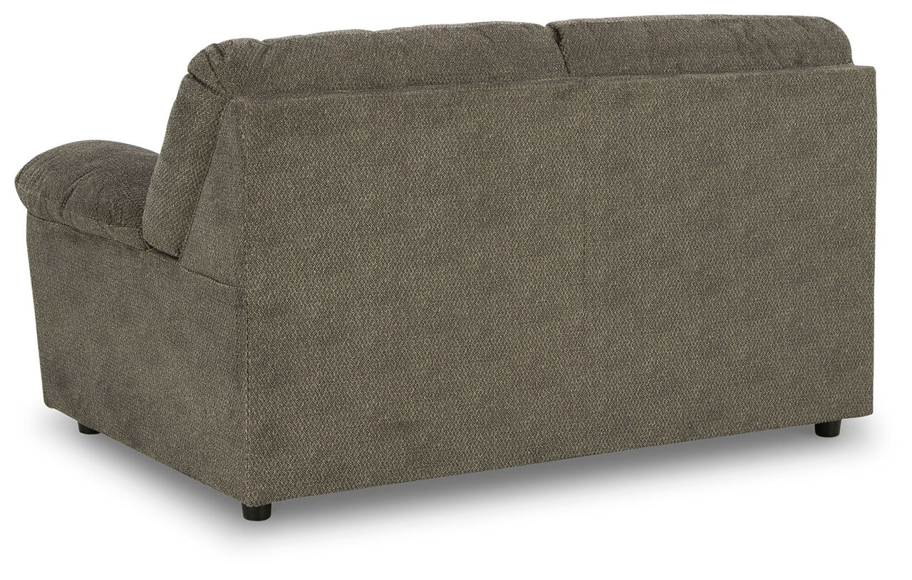 Norlou - Flannel - Loveseat - Tony's Home Furnishings