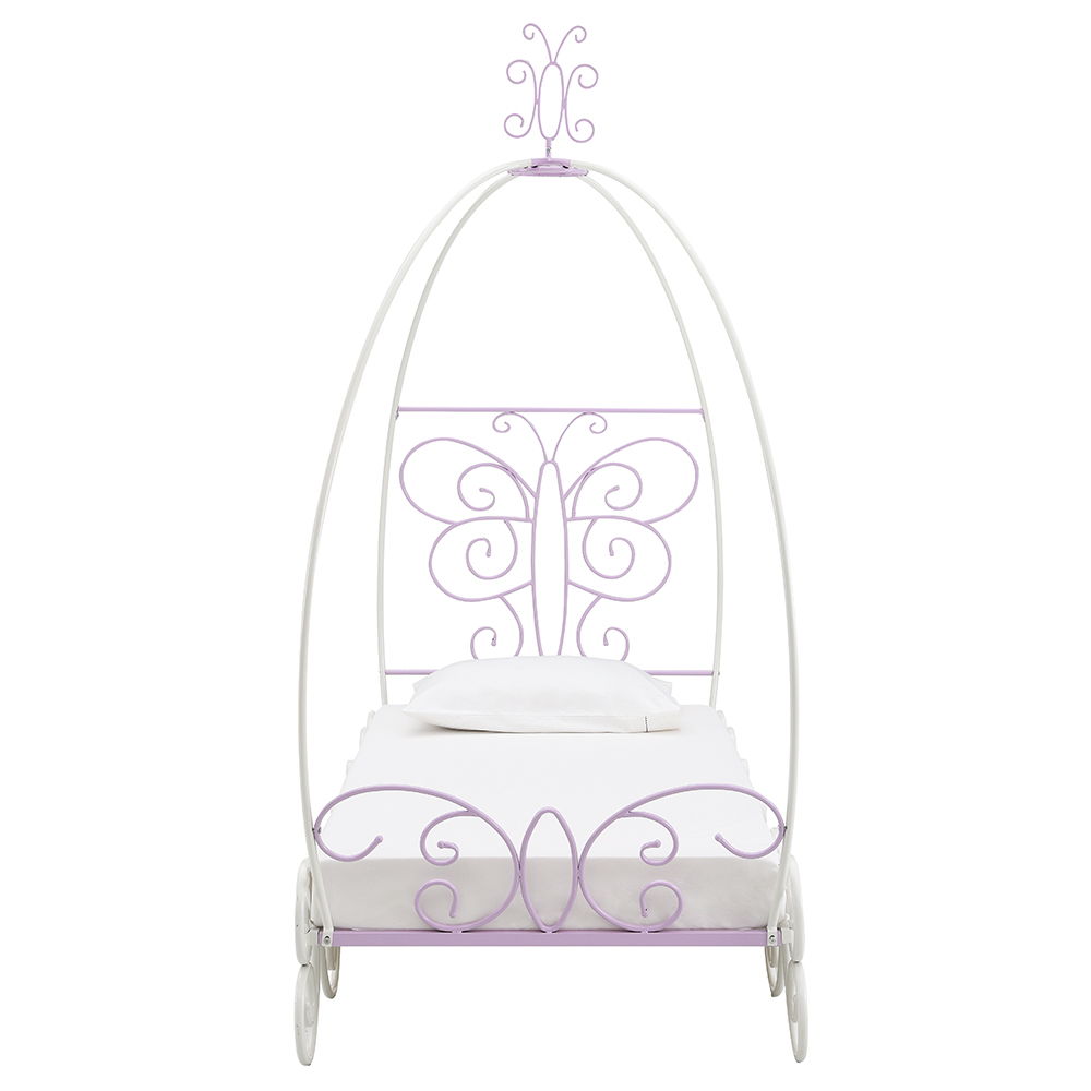 Priya II - Full Bed - White & Light Purple ACME 
