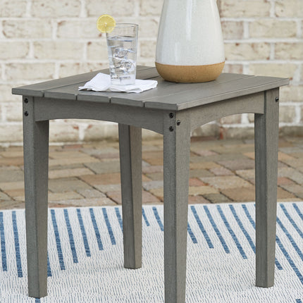 Visola - Gray - Square End Table Signature Design by Ashley® 