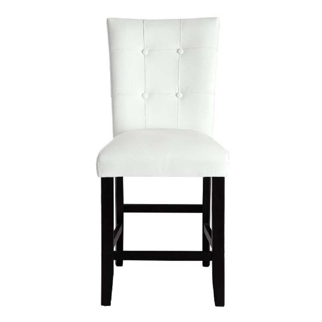 Sandoval - Side Chair (Set of 2) - Beige PU & Champagne Finish ACME 