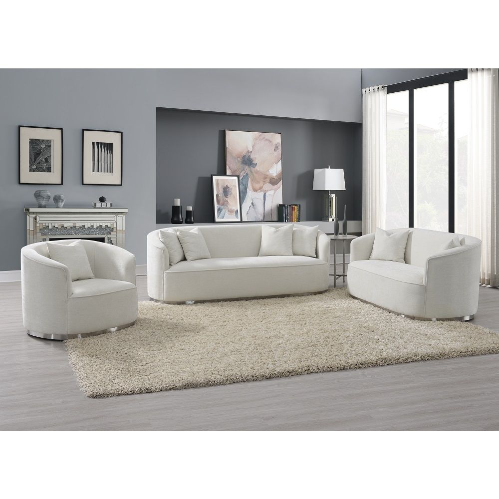 Odette - Sofa With 4 Pillows - Beige - Tony's Home Furnishings