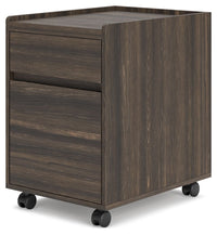 Thumbnail for Zendex - Dark Brown - File Cabinet - Tony's Home Furnishings