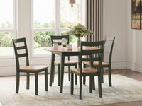 Thumbnail for Gesthaven - Round Dining Room Drop Leaf Table - Tony's Home Furnishings