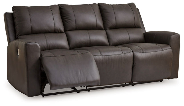 Boxmere - Storm - Reclining Power Sofa Signature Design by Ashley® 