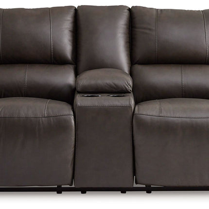 Boxmere - Storm - Dbl Power Reclining Loveseat With Console Signature Design by Ashley® 