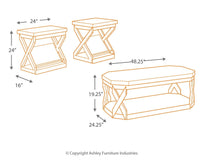 Thumbnail for Radilyn - Grayish Brown - Occasional Table Set (Set of 3) - Tony's Home Furnishings