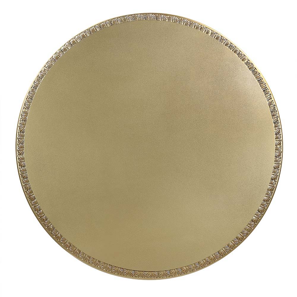Bernadette - Dining Table - Gold Finish - 32" ACME 
