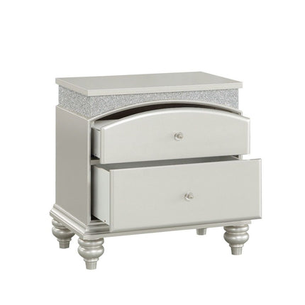 Maverick - Nightstand - Platinum ACME 