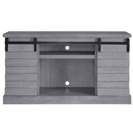 Amrita - TV Stand - Gray Oak ACME 