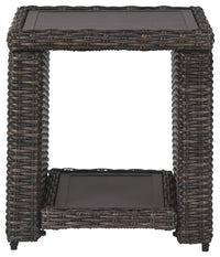 Thumbnail for Grasson - Brown - Square End Table