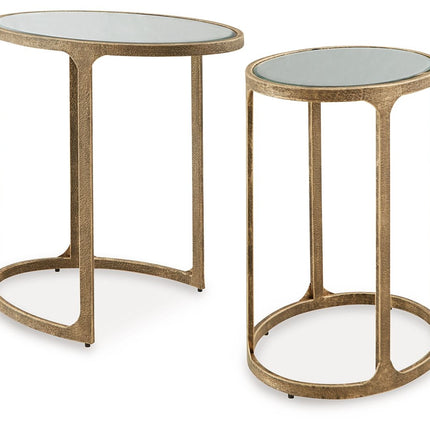 Irmaleigh - Antique Black - Accent Table Set (Set of 2) - Tony's Home Furnishings