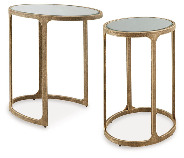 Irmaleigh - Antique Black - Accent Table Set (Set of 2) - Tony's Home Furnishings