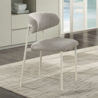Ingram - Side Chair (Set of 2) - Light Gray Finish ACME 