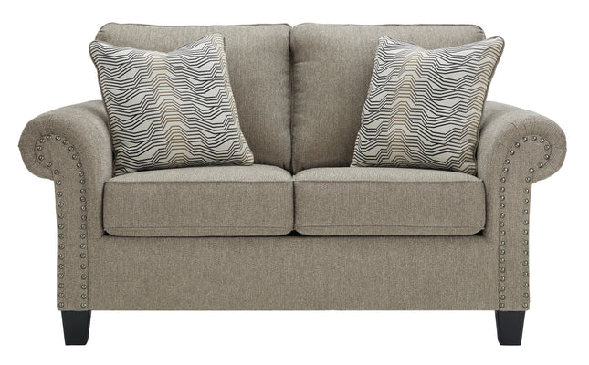 Shewsbury - Pewter - Loveseat Ashley Furniture 