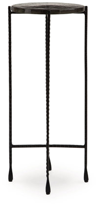 Newgoren - Clear / Black - Accent Table - Tony's Home Furnishings