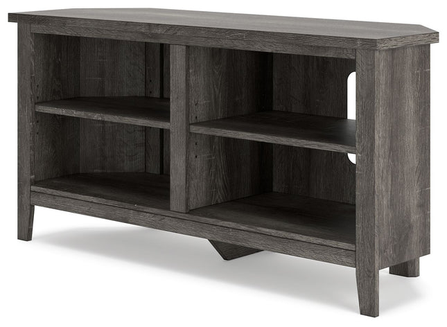 Arlenbry - Gray - Small Corner TV Stand Signature Design by Ashley® 