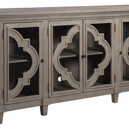 Fossil - Gray - Accent Cabinet Ashley Furniture 