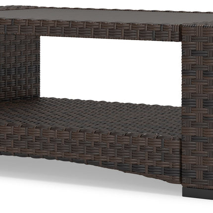 Windglow - Brown - Rectangular Cocktail Table Signature Design by Ashley® 