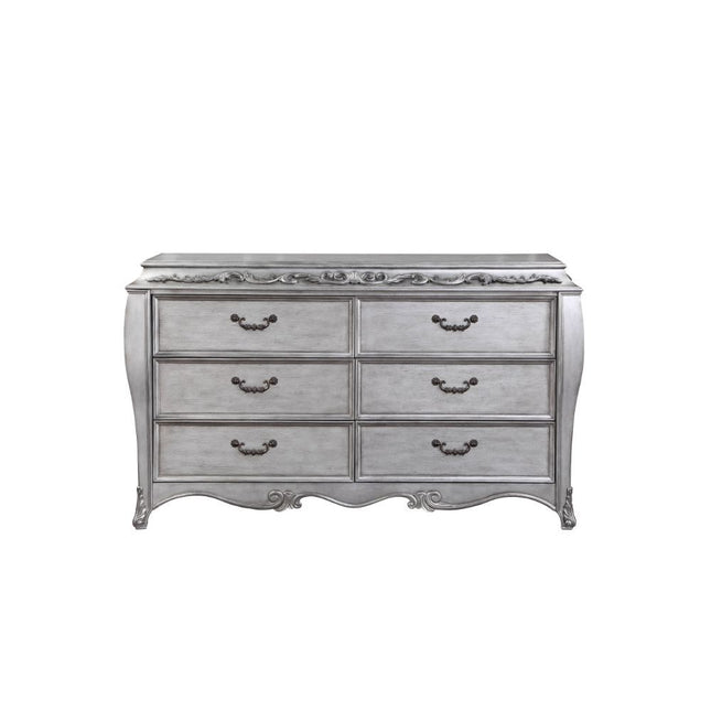 Leonora - Dresser - Vintage Platinum ACME 