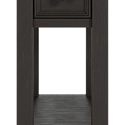 Tyler - Black / Gray - Chair Side End Table Ashley Furniture 