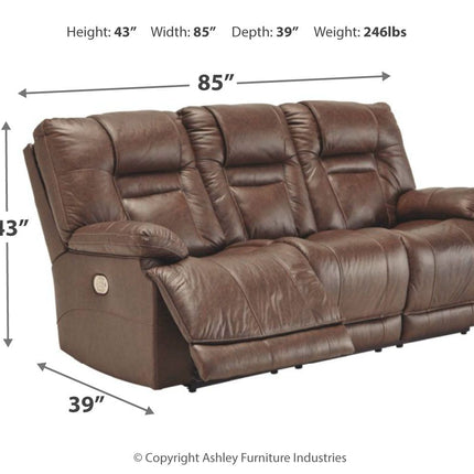 Wurstrow - Power Reclining Sofa Ashley Furniture 