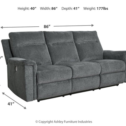 Barnsana - Power Reclining Sofa Signature Design by Ashley® 