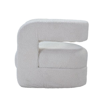 Yitua - Accent Chair - White Teddy Sherpa ACME 