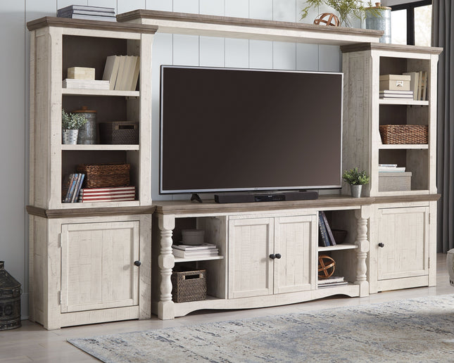 Havalance - Brown / Beige - 4 Pc. - Entertainment Center - 67" TV Stand Signature Design by Ashley® 