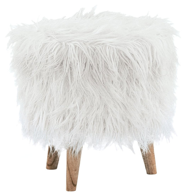 Elson - White - Storage Ottoman Ashley Furniture 