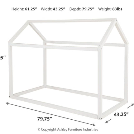 Flannibrook - House Bed Frame Ashley Furniture 