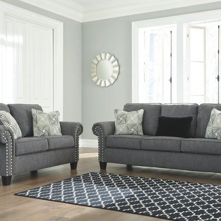 Agleno - Charcoal - Sofa Ashley Furniture 