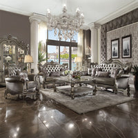 Versailles - End Table - Antique Platinum - Tony's Home Furnishings