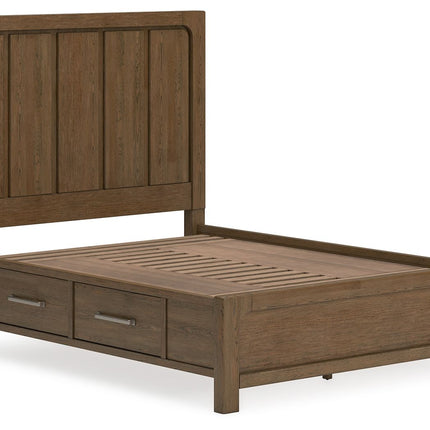 Cabalynn - Panel Bed With Storage Signature Design by Ashley® 