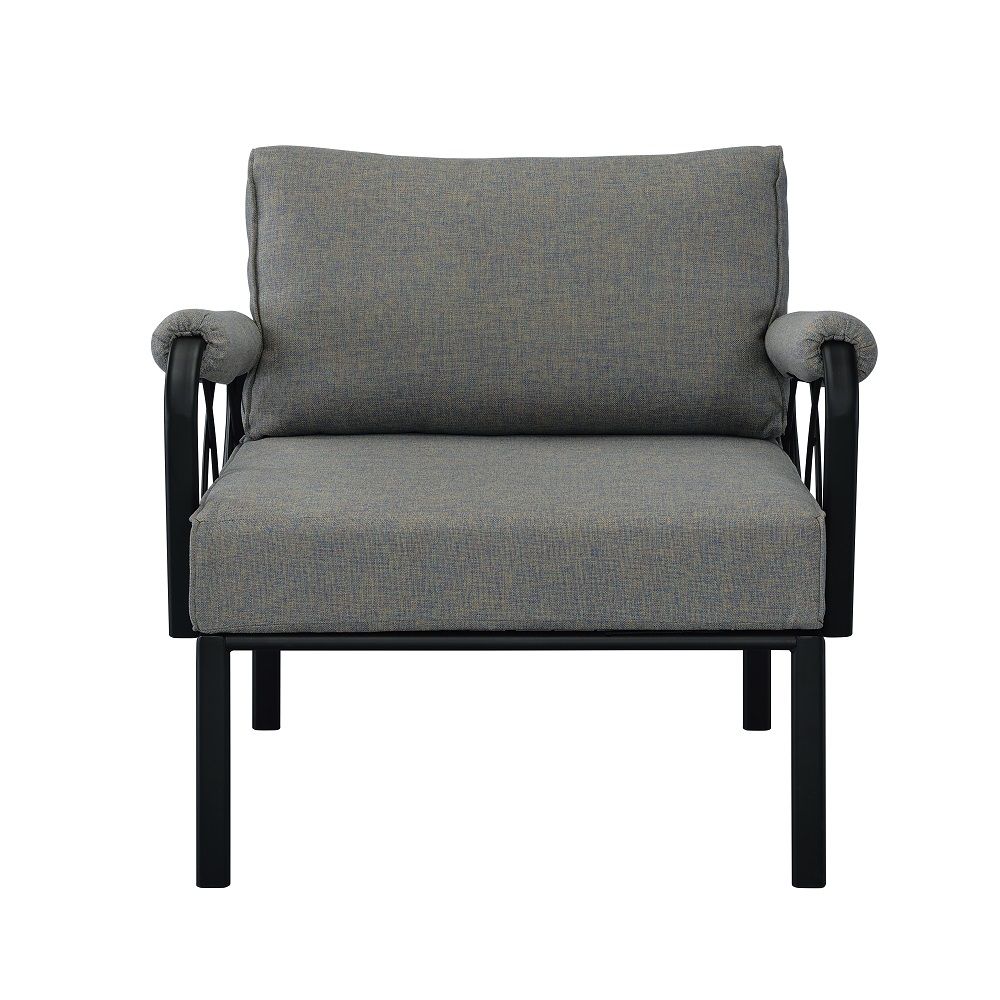 Rajni - Patio-Arm Chair - Antique White Finish ACME 