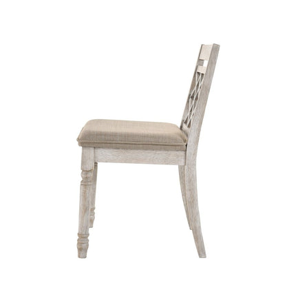 Cillin - Side Chair (Set of 2) - Beige ACME 