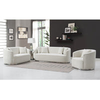 Thumbnail for Odette - Loveseat With 2 Pillows - Beige - Tony's Home Furnishings