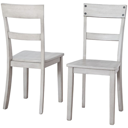 Loratti - Gray - Dining Room Side Chair (Set of 2) Ashley Furniture 