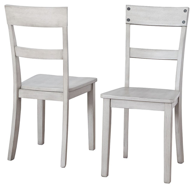 Loratti - Gray - Dining Room Side Chair (Set of 2) Ashley Furniture 