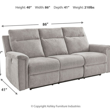 Barnsana - Power Reclining Sofa Signature Design by Ashley® 