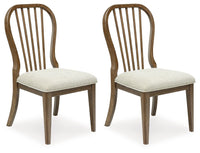 Thumbnail for Sturlayne - Brown - Dining Upholstered Side Chair (Set of 2) - Spindleback - Tony's Home Furnishings