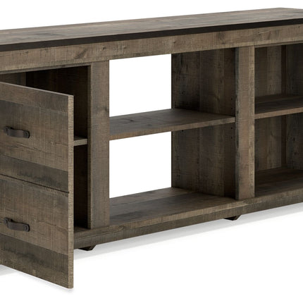Trinell - Brown - 72" TV Stand W/Fireplace Option Signature Design by Ashley® 