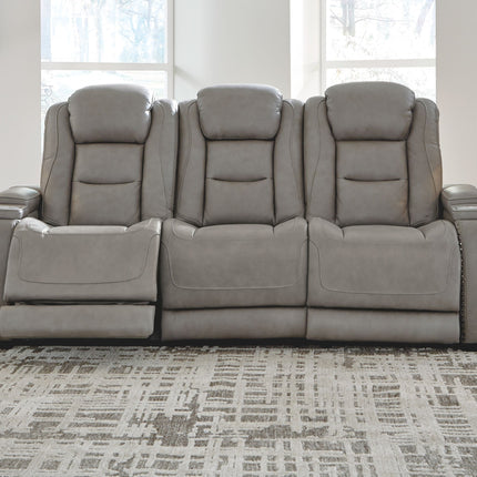 The Man-Den - Power Reclining Sofa Ashley Furniture 