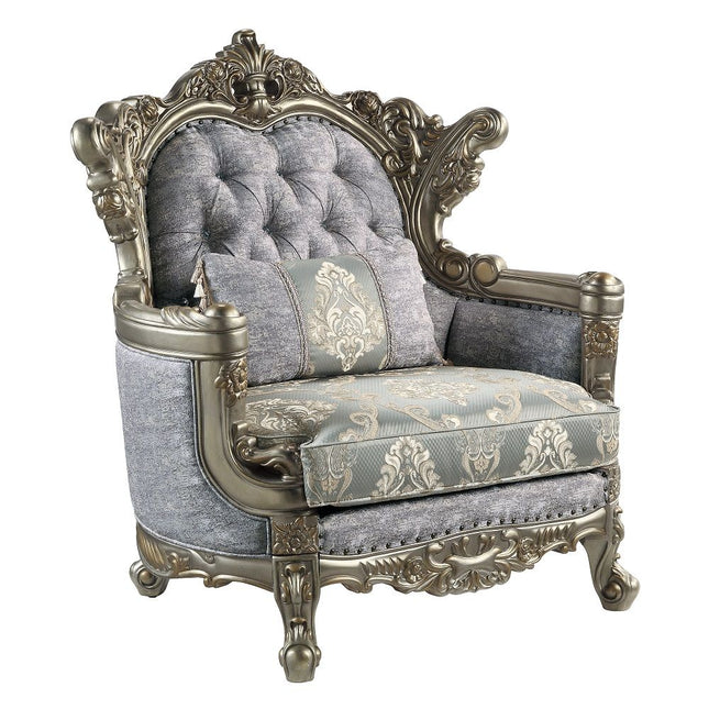 Miliani - Chair With Pillow - Antique Bronze - Tony's Home Furnishings