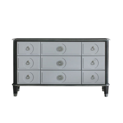 House - Beatrice Dresser - Charcoal & Light Gray Finish ACME 