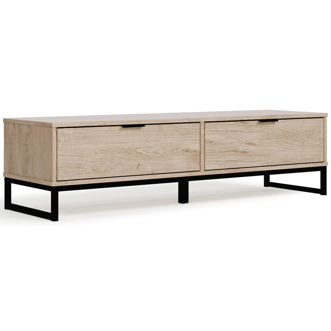 Oliah - Natural - Storage Bench Ashley Furniture 