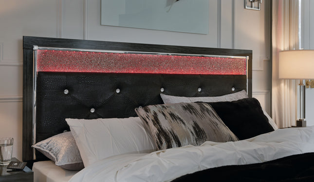 Kaydell - Uph Panel Headboard - Glitter Details Signature Design by Ashley® 