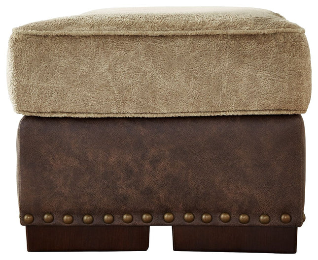 Alesbury - Chocolate - Ottoman Signature Design by Ashley® 