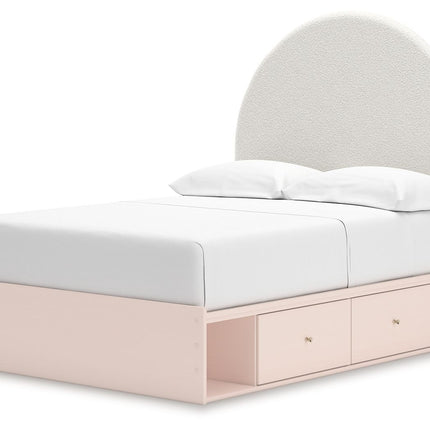 Wistenpine - Upholstered Panel Bed With Storage Signature Design by Ashley® 